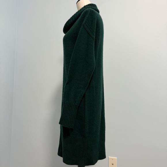 Sundance SONJA CASHMERE DRESS Evergreen Size XS - Picture 3 of 8